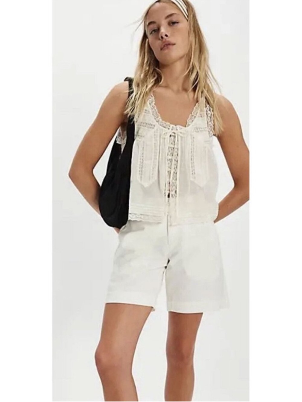 Free People Riverside Bermuda Shorts